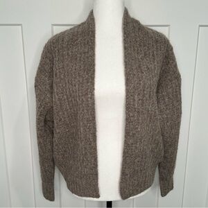 Aritzia Brown Cardigan Sweater